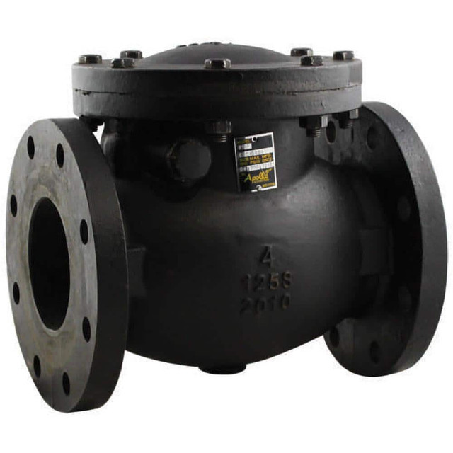 Apollo. 6SC10AB1LFA Check Valve: 4" Pipe, 200 psi WOG, 125 psi WSP, Lead Free Cast Iron