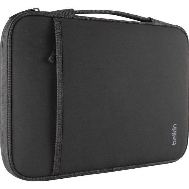 BELKIN, INC. B2B081-C00 Belkin 12 Inch Laptop Case- Laptop Bag- Chromebook Case Compatible W/ iPad Pro & Most 12in Laptops (Black) - Wear Resistant, Tear Resistant, Snag Resistant - Neoprene, Fleece Body - Fleece Interior Material - Handle BELKIN, INC. B2B081-C00 Belkin 12 Inch Laptop Case- Laptop Bag- Chromebook Case Compatible W/ iPad Pro & Most 12in Laptops (Black) - Wear Resistant, Tear Resistant, Snag Resistant - Neoprene, Fleece Body - Fleece Interior Material - Handle