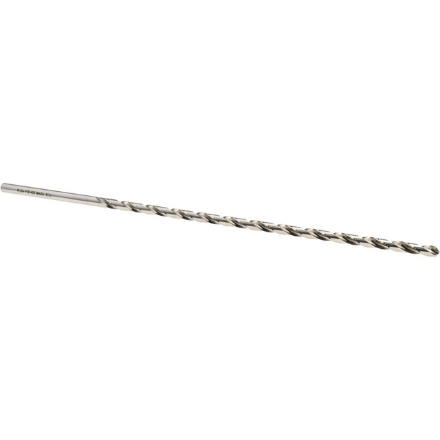 Precision Twist Drill 6000211 Extra Length Drill Bit: 0.2656" Dia, 118 &deg;, High Speed Steel