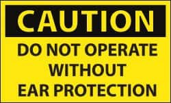 AccuformNMC Accident Prevention Label: 3" High C510AP