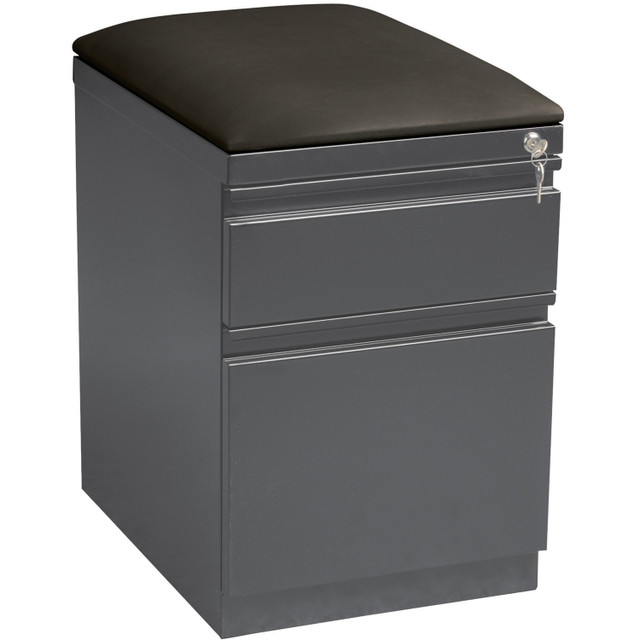Lorell 25966 Lorell Mobile File Cabinet with Seat Cushion Top