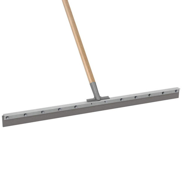 Bon Tool 14-453 Squeegee: 36" Blade Width, Rubber Blade, Tapered Handle Connection