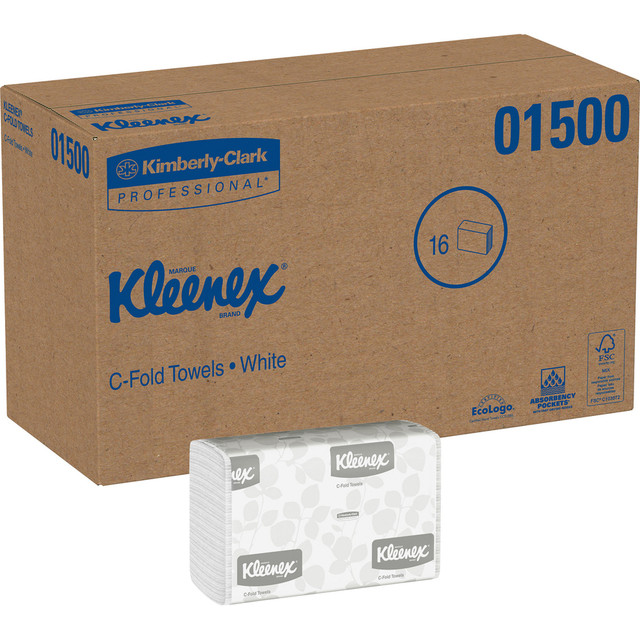 Kimberly-Clark Corporation Kleenex 01500 Kleenex C-Fold Towels Kimberly-Clark Corporation Kleenex 01500 Kleenex C-Fold Towels