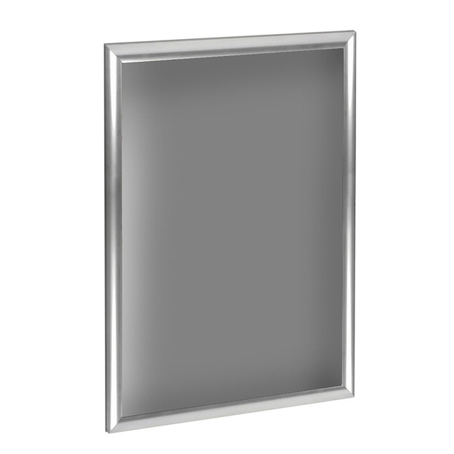 AZAR DISPLAYS 300211-SLV Steel Vertical/Horizontal Snap Frames, 11in x 17in, Silver, Pack Of 10 AZAR DISPLAYS 300211-SLV Steel Vertical/Horizontal Snap Frames, 11in x 17in, Silver, Pack Of 10