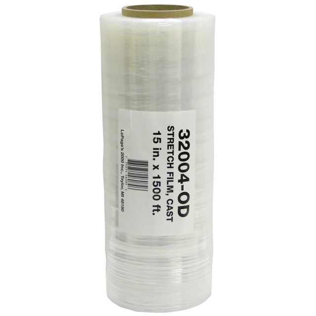 LE PAGEs, INC. 32004-OD Office Depot Brand Stretch Wrap Film, 15in x 1500ft Roll, Clear LE PAGEs, INC. 32004-OD Office Depot Brand Stretch Wrap Film, 15in x 1500ft Roll, Clear