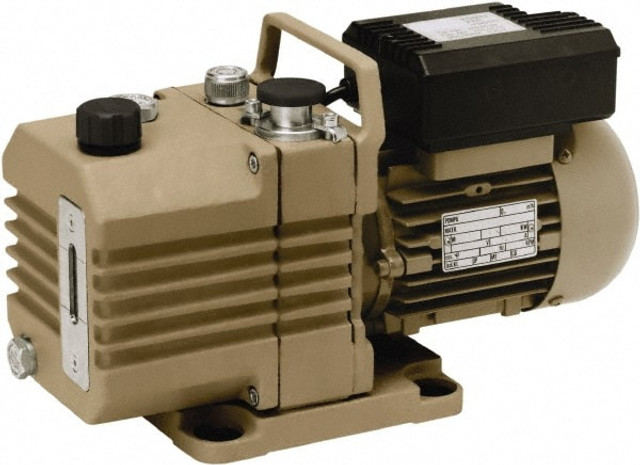 DEKKER Vacuum Technologies RVH006H-01 Rotary Vane Vacuum Pump: Single Phase