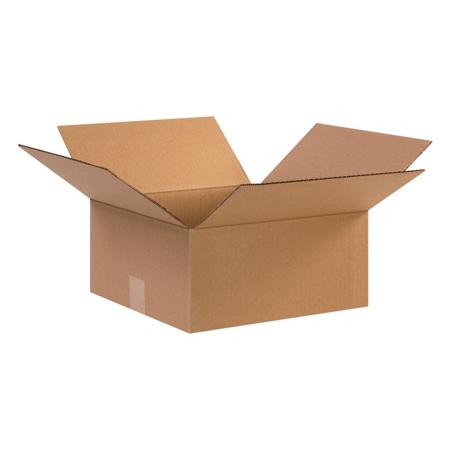 B O X MANAGEMENT, INC. 12126R Partners Brand Corrugated Boxes, 12 1/2in x 12 1/2in x 6in, Kraft, Pack Of 25 B O X MANAGEMENT, INC. 12126R Partners Brand Corrugated Boxes, 12 1/2in x 12 1/2in x 6in, Kraft, Pack Of 25