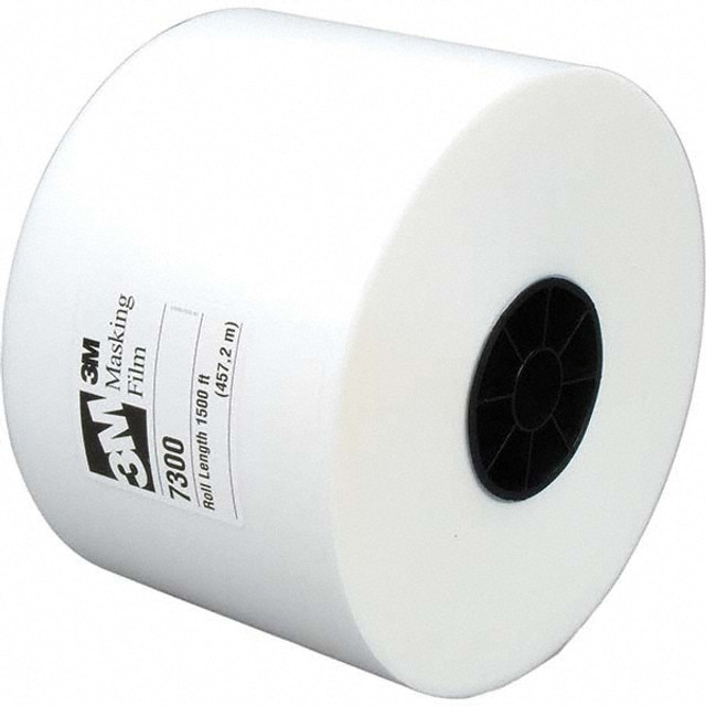 3M 7010379181 Masking Tape: 5" Wide, 3.4 mil Thick, Clear & Transparent