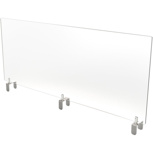 GHENT MANUFACTURING INC. PEF1859-A Ghent Partition Extender, 18inH x 59inW, Frosted GHENT MANUFACTURING INC. PEF1859-A Ghent Partition Extender, 18inH x 59inW, Frosted