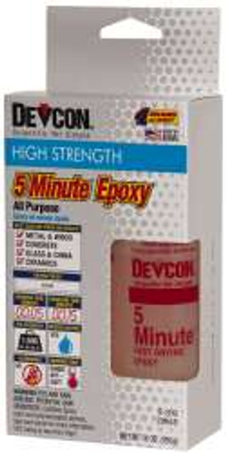 Devcon 20945 Two-Part Epoxy: 4.5 oz, Bottle Adhesive