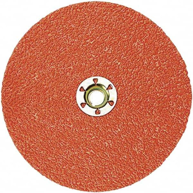 3M 7100099262 Fiber Disc:  7" Disc Dia,  120 Grit,  Ceramic