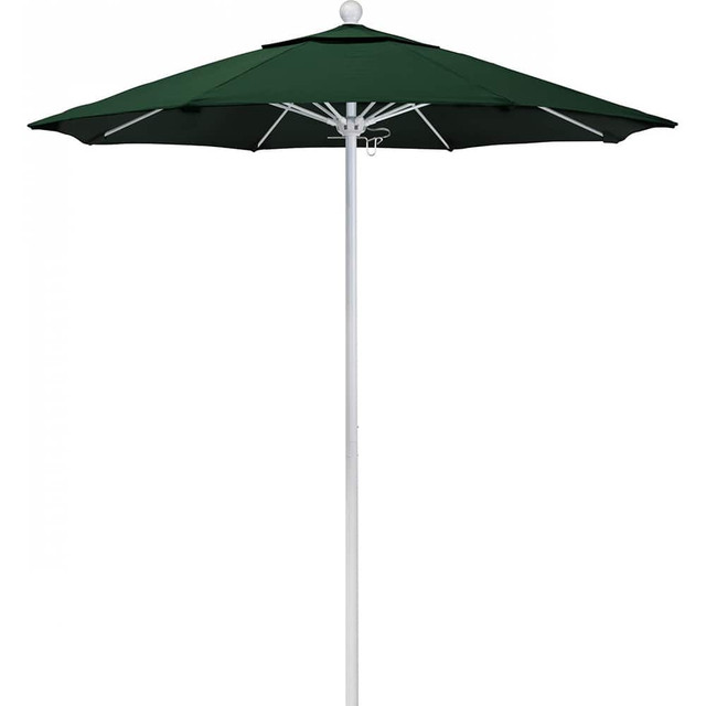 California Umbrella 194061357903 Patio Umbrellas; Fabric Color: Hunter Green ; Base Included: No ; Fade Resistant: Yes ; Diameter (Feet): 7.5 ; Canopy Fabric: Solution Dyed Polyester ; Umbrella Diameter (Inch): 90