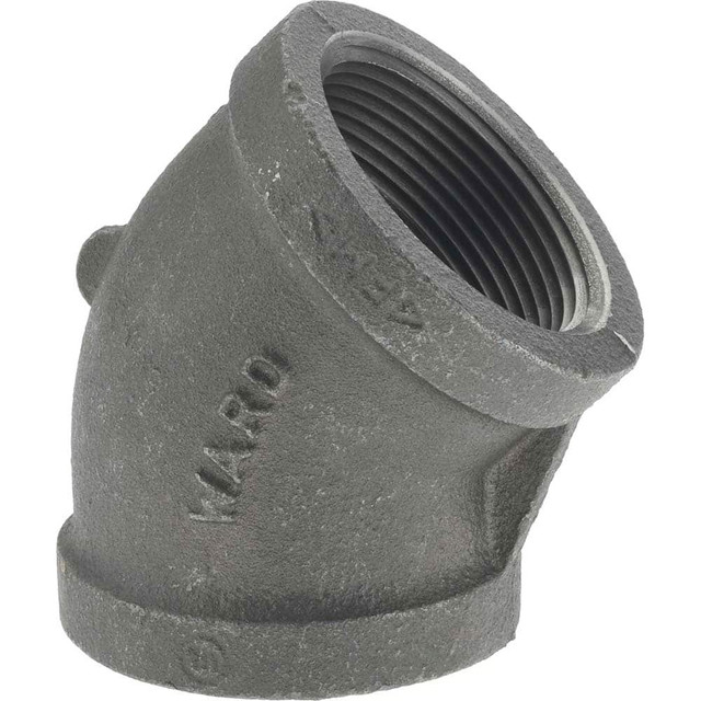 Anvil 0310024203 Black 45 ° Elbow: 1-1/2", 150 psi, Threaded