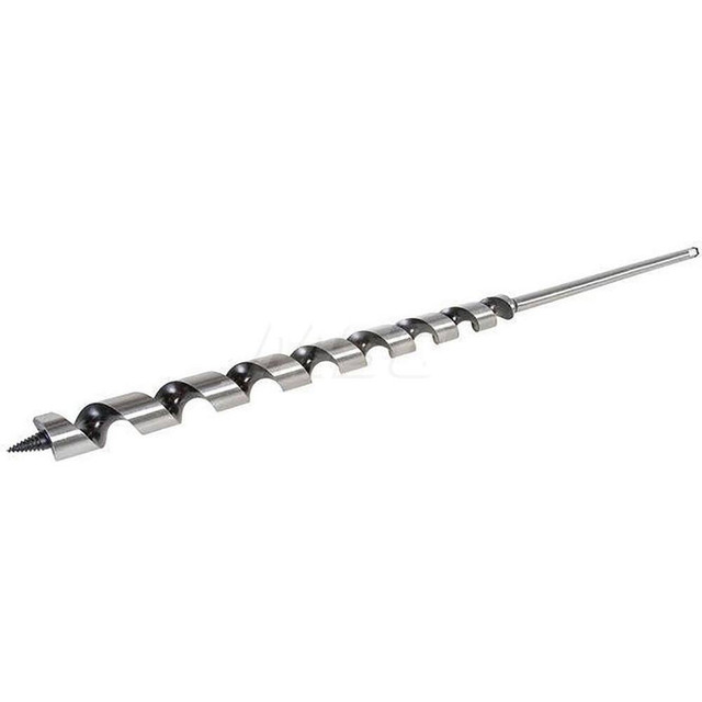 Greenlee 71PT-15/16 Auger & Utility Drill Bits; Auger Bit Size: 0.9375in ; Shank Diameter: 0.4375in ; Shank Size: 0.4375in ; Tool Material: Forged Steel ; Coated: Uncoated ; Coating: Uncoated