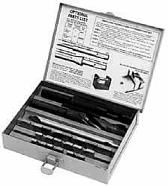 APT DS3 1-1/4 to 2-1/2" Blade Diam, 3/4" Pilot Diam, 3/4" Twist Drill Diam, Pilot Holder, Blade & Drill Kit