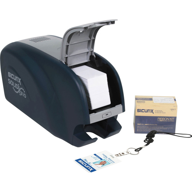 SICURIX 38310 SICURIX 310 Single Sided Dye Sublimation/Thermal Transfer Printer - Card Print