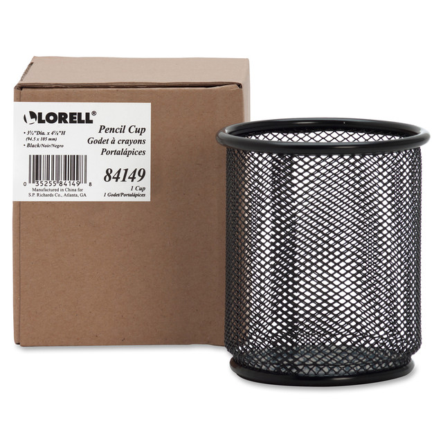 Lorell 84149 Lorell Mesh Wire Pencil Cup Holder