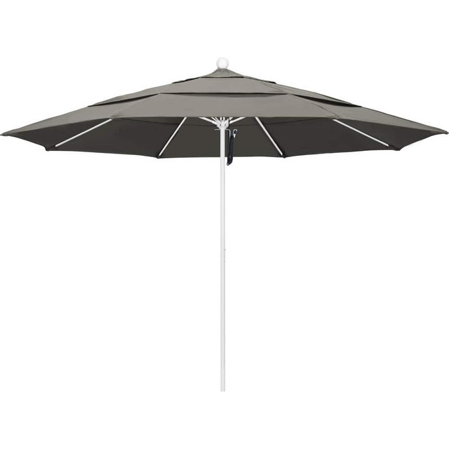 California Umbrella 194061619582 Patio Umbrellas; Fabric Color: Taupe ; Base Included: No ; Fade Resistant: Yes ; Diameter (Feet): 11 ; Canopy Fabric: Pacifica