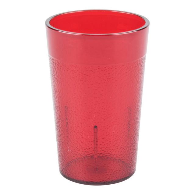 CARLISLE FOODSERVICE PRODUCTS, INC. Carlisle CL550110  Stackable SAN Plastic Tumblers, 5 Oz, Ruby, Pack Of 72