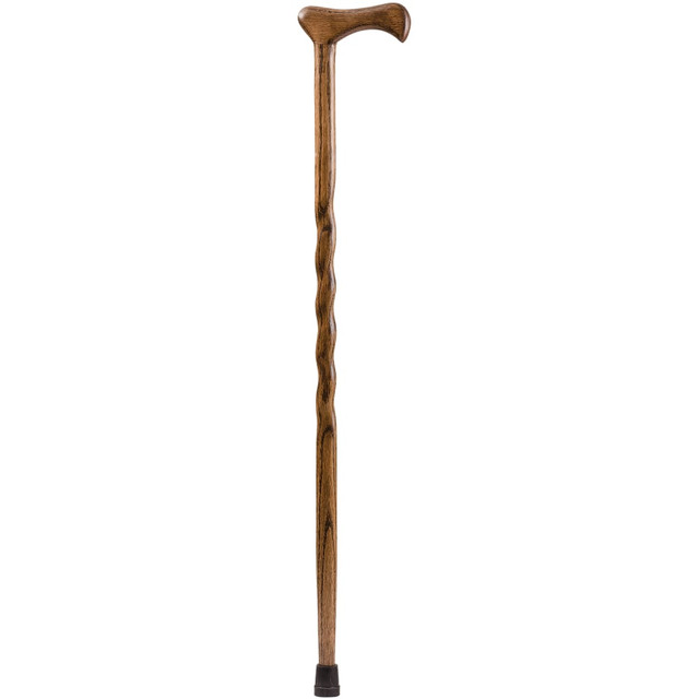 BRAZOS WALKING STICKS 502-3000-0170 Twisted Oak Walking Cane, 37in, Brown BRAZOS WALKING STICKS 502-3000-0170 Twisted Oak Walking Cane, 37in, Brown