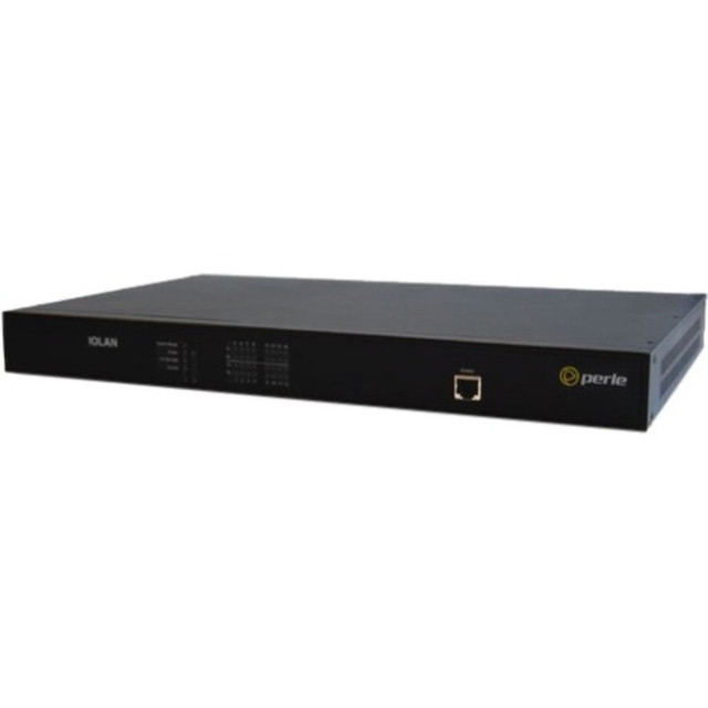 PERLE SYSTEMS 04032430 Perle IOLAN SDS16C LDC Utility Terminal Server - 64 MB - 2 x Network (RJ-45) - 16 x Serial Port - Gigabit Ethernet - Management Port - Rack-mountable, Rail-mountable PERLE SYSTEMS 04032430 Perle IOLAN SDS16C LDC Utility Terminal Server - 64 MB - 2 x Network (RJ-45) - 16 x Serial Port - Gigabit Ethernet - Management Port - Rack-mountable, Rail-mountable