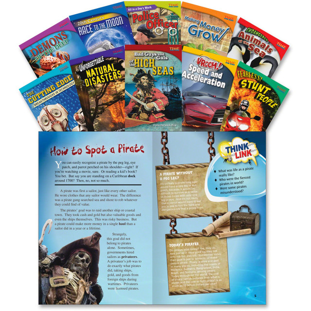 Shell Education 18253 Shell Education TFK Challenging 5th-Grade Book Set 1 Printed Book Shell Education 18253 Shell Education TFK Challenging 5th-Grade Book Set 1 Printed Book