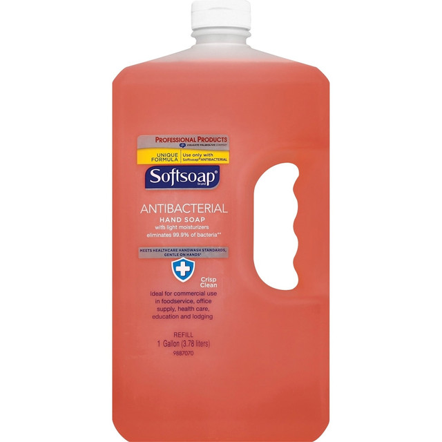 COLGATE-PALMOLIVE,IPD 1901 Softsoap Antibacterial Liquid Hand Soap, Unscented, 128 Oz Bottle