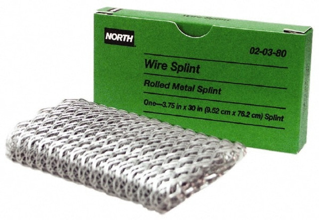 North 020380 Orthopedic Braces; Type: Wire Splint ; Unitized Kit Packaging: Yes ; Description: Wire Splint ; Width: 3-3/4 ; UNSPSC Code: 42241507