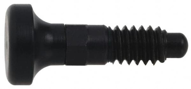 Vlier PRT250 1/4-20, 0.16" Max Plunger Diam, 0.12 Lb Init to 0.36 Lb Final End Force, Knob Handle Plunger