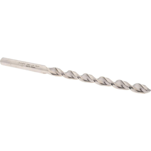 Accupro 1100953-AC Taper Length Drill Bit: 0.3750" Dia, 130 °