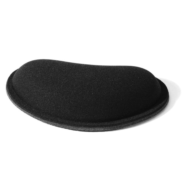 For ease and comfort while using your mouse.  Memory foam supports your wrists and conforms to their contours.  Helps relieve stress on pressure points.  Retains body heat to improve blood circulation. Also helps prevent repetitive stress disorders.  Non-skid rubber backing keep wrist rest in place.