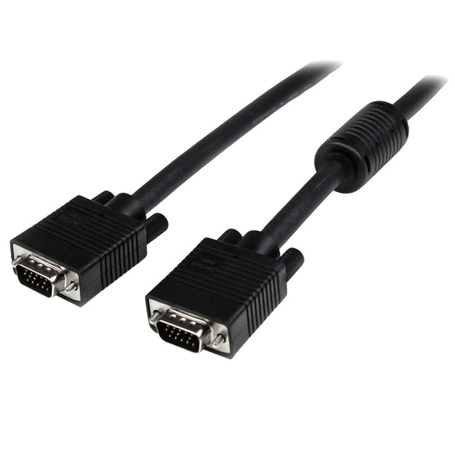 STARTECH.COM MXTMMHQ18IN  Coax High-Resolution VGA Monitor cable - HD-15 (M) - HD-15 (M) - 18in - VGA Cable - VGA Video Cable - VGA Monitor Cable - HD15 to HD15 Cable