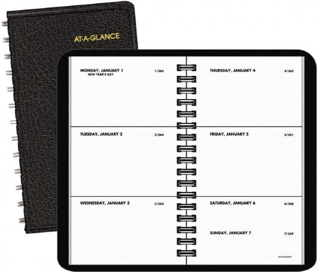 AT-A-GLANCE AAG7003505 Weekly Planner: 52 Sheets, Unruled, White Paper