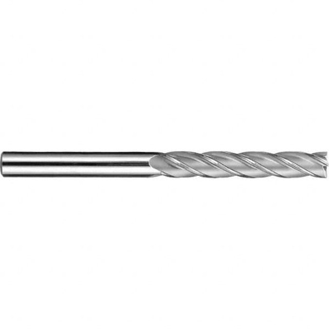 SGS 49405 Square End Mill:  0.3150" Dia, 0.9843" LOC, 0.315" Shank Dia, 4 Flutes, Solid Carbide