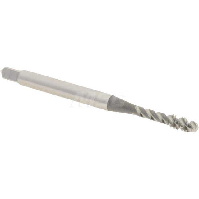 OSG 2911400 Spiral Flute Tap: #4-40 UNC, 3 Flutes, Modified Bottoming, Vanadium High Speed Steel, Bright/Uncoated