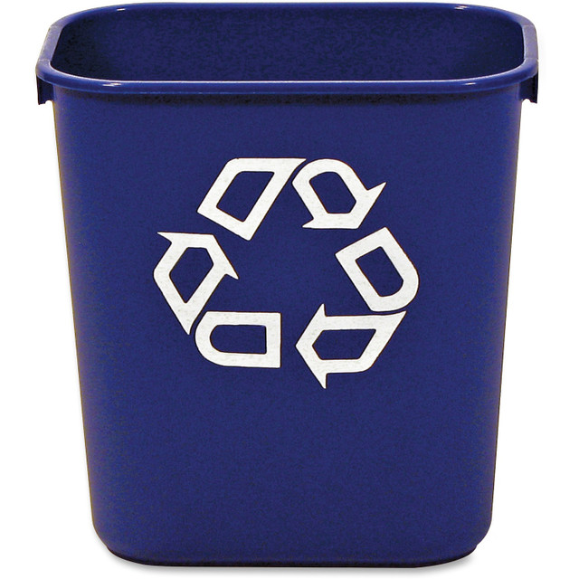 Rubbermaid Commercial Products Rubbermaid Commercial 295573BECT Rubbermaid Commercial 13 QT Standard Deskside Recycling Wastebaskets