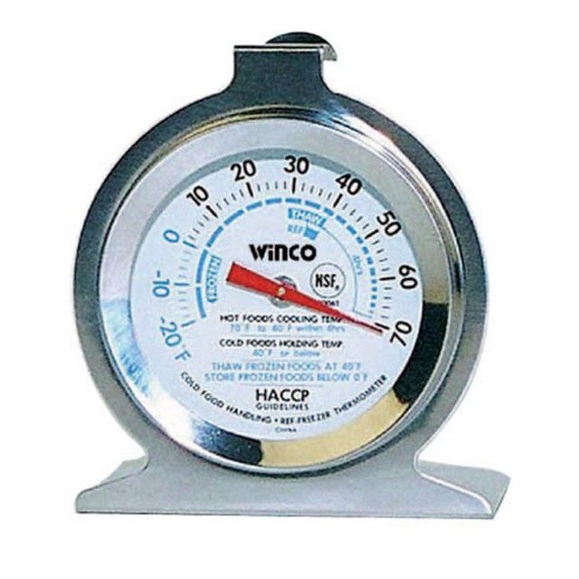 WINCO TMT-RF2 Refrigerator/Freezer Thermometer WINCO TMT-RF2 Refrigerator/Freezer Thermometer