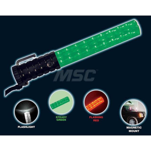 EMI 3030 Road Safety Lights & Flares; Bulb/Flare Color: Green; Red