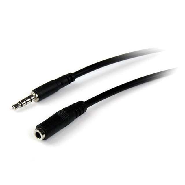 STARTECH.COM MUHSMF2M 3.5mm 4 Position TRRS Headset Extension Cable, 6ft STARTECH.COM MUHSMF2M 3.5mm 4 Position TRRS Headset Extension Cable, 6ft