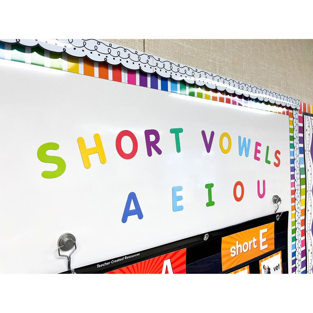 Teacher Created Resources 77570 Teacher Created Resources Colorful Magnetic Letters Teacher Created Resources 77570 Teacher Created Resources Colorful Magnetic Letters