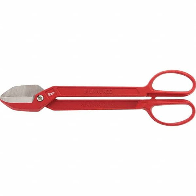 Milwaukee Tool 48-22-4001 Tinner's Snips: 16" OAL, 4" LOC, Steel Blades