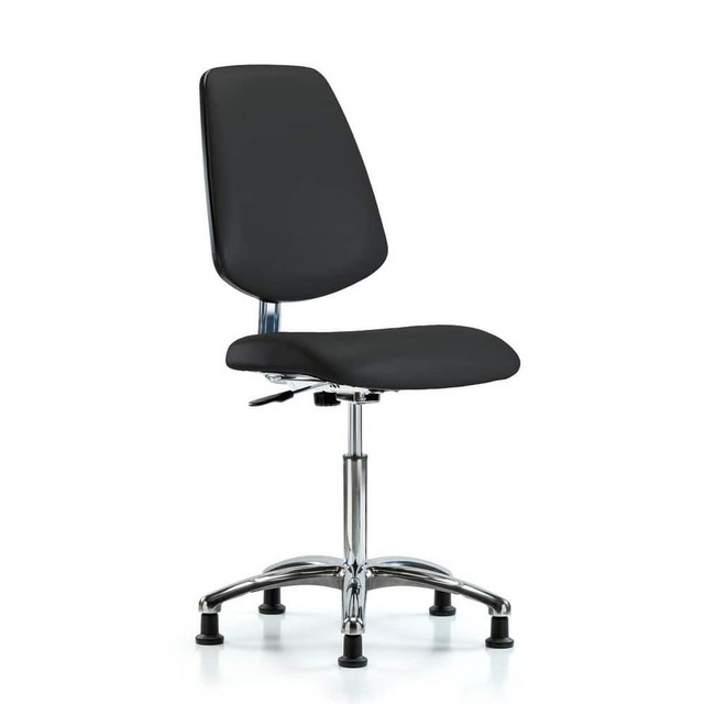 Blue Ridge Ergonomics MSC40449 Task Chair: ESD Vinyl, Black