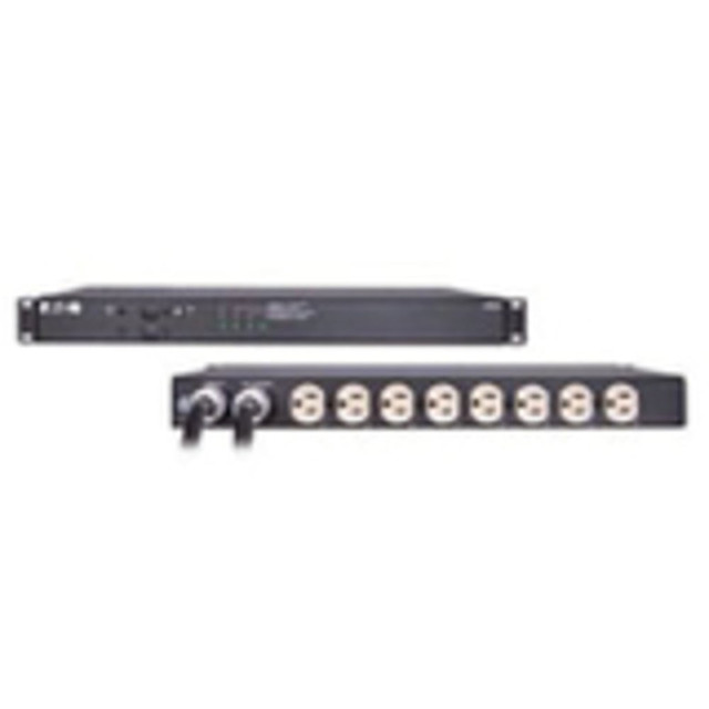 EATON ELECTRICAL INC T2235-3370 Powerware ePDU T2235-3370 1-Outlet 1.92kVA PDU - NEMA L5-20P - 1 x NEMA L5-20R - 120 V AC - 1920 W - 1U - Horizontal - Rack-mountable