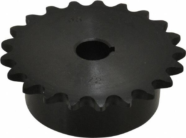 Browning 1642735 Finished Bore Sprocket: 21 Teeth, 3/8" Pitch, 1/2" Bore Dia
