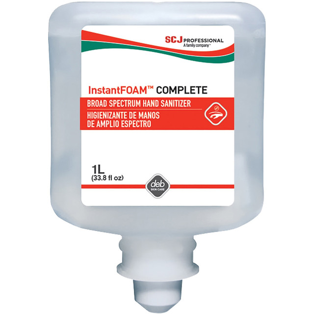 DIVERSEY IFC1L SC Johnson Hand Sanitizer Foam Refill - 33.8 fl oz (1000 mL) - Kill Germs - Hand - Clear - Non-drying, Drip-free, Dye-free, Unscented, Anti-irritant - 6 / Carton DIVERSEY IFC1L SC Johnson Hand Sanitizer Foam Refill - 33.8 fl oz (1000 mL) - Kill Germs - Hand - Clear - Non-drying, Drip-free, Dye-free, Unscented, Anti-irritant - 6 / Carton