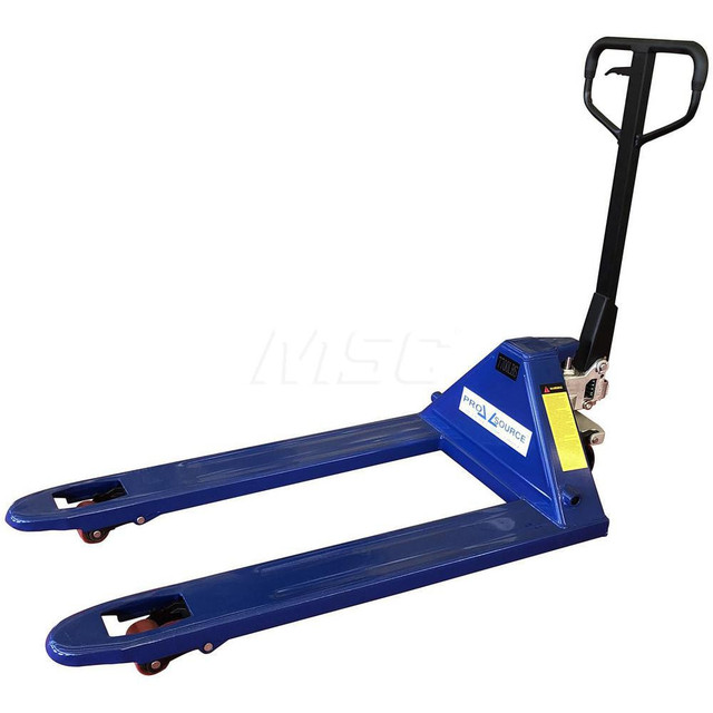 PRO-SOURCE AC25L-1220 Manual Pallet Truck: 5,500 lb Capacity, 27" OAW, 27" Forks