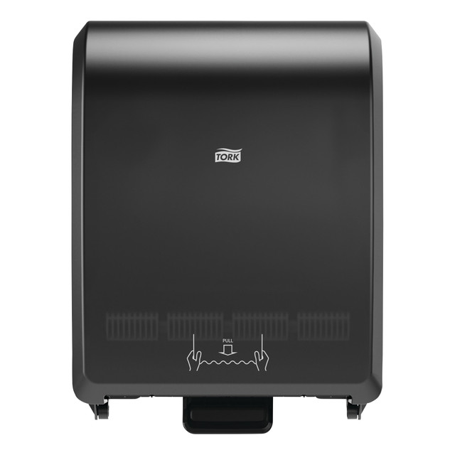 ESSITY PROFESSIONAL HYGIENE NORTH AMERICA LLC 772728 Tork Mechanical Hand Towel Roll Dispenser, H71 System, Black ESSITY PROFESSIONAL HYGIENE NORTH AMERICA LLC 772728 Tork Mechanical Hand Towel Roll Dispenser, H71 System, Black