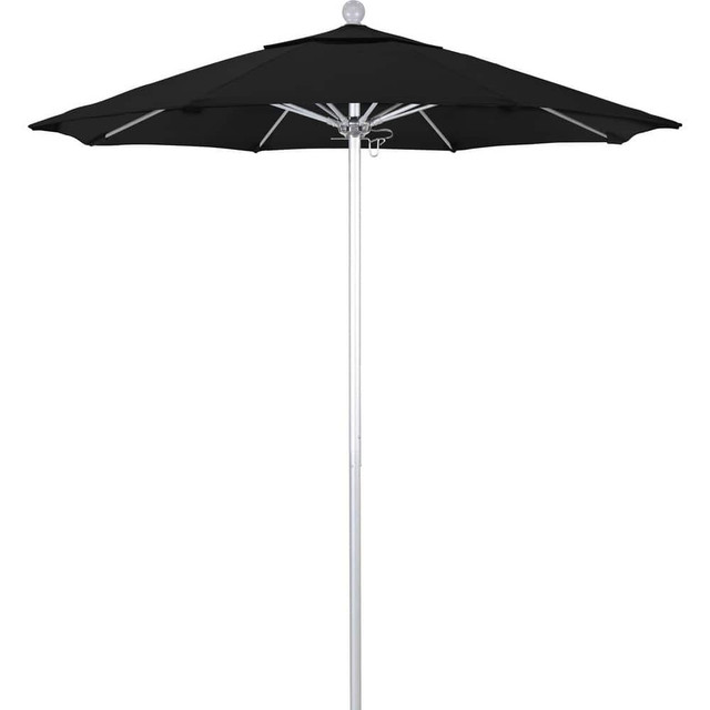 California Umbrella 194061620205 Patio Umbrellas; Fabric Color: Black ; Base Included: No ; Fade Resistant: Yes ; Diameter (Feet): 7.5 ; Canopy Fabric: Pacifica