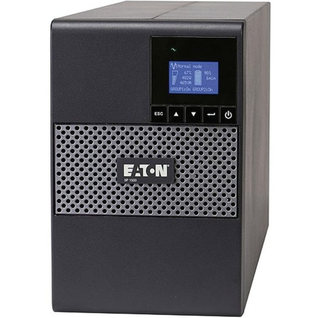 EATON ELECTRICAL INC 5P850G Eaton 5P UPS 850VA 600W 230V Line-Interactive UPS, C14 Input, 6 C13 Outlets, True Sine Wave, Cybersecure Network Card Option, Tower - Tower - 4 Minute Stand-by - 220 V AC Input - 240 V AC Output - 6 x IEC 60320 C13