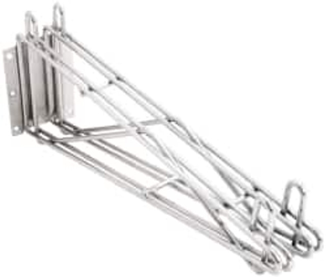 Eagle MHC DWB14-S Stationary Wire Wall Mount Bracket: Use With Eagle MHC Shelving